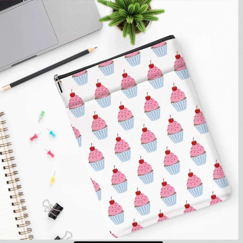 Cupcake Pattern Tablet/Book Sleeve
